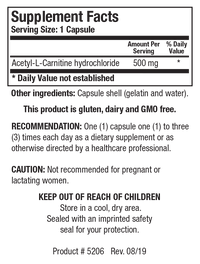 Biotics Research - Acetyl-L-Carnitine