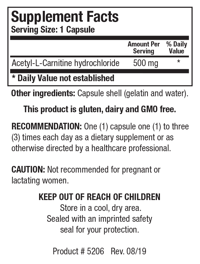 Biotics Research - Acetyl-L-Carnitine