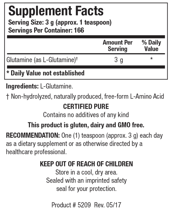 Biotics Research - L-Glutamine Powder