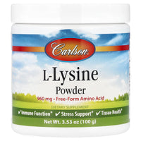 Carlson Labs - L-Lysine Amino Acid Powder