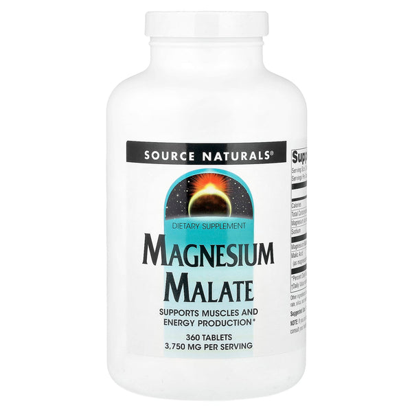 Source Naturals - Magnesium Malate 1250mg