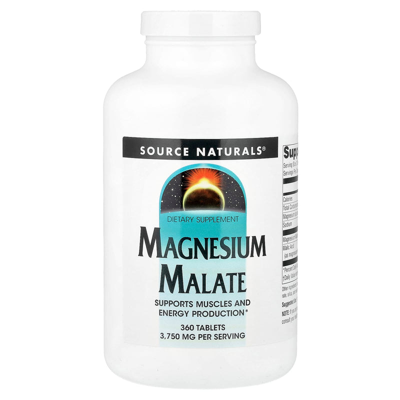 Source Naturals - Magnesium Malate 1250mg