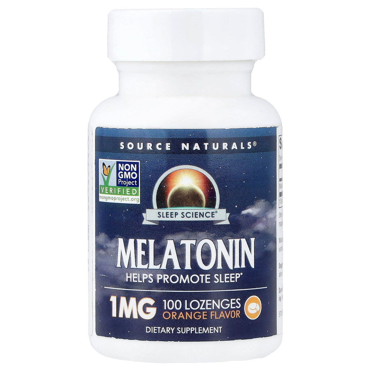 Source Naturals Melatonin 1mg — view 2