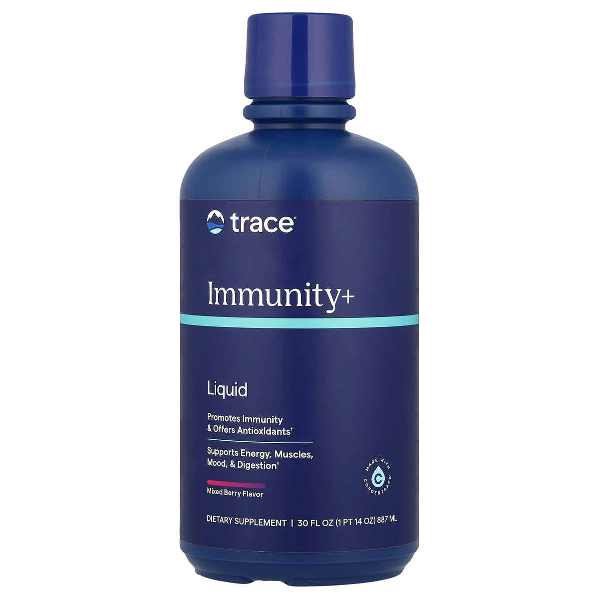 Trace Minerals Research - Liquid Immunity+ - Mixed Berry