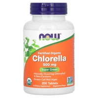 NOW Foods - Organic Chlorella 500mg