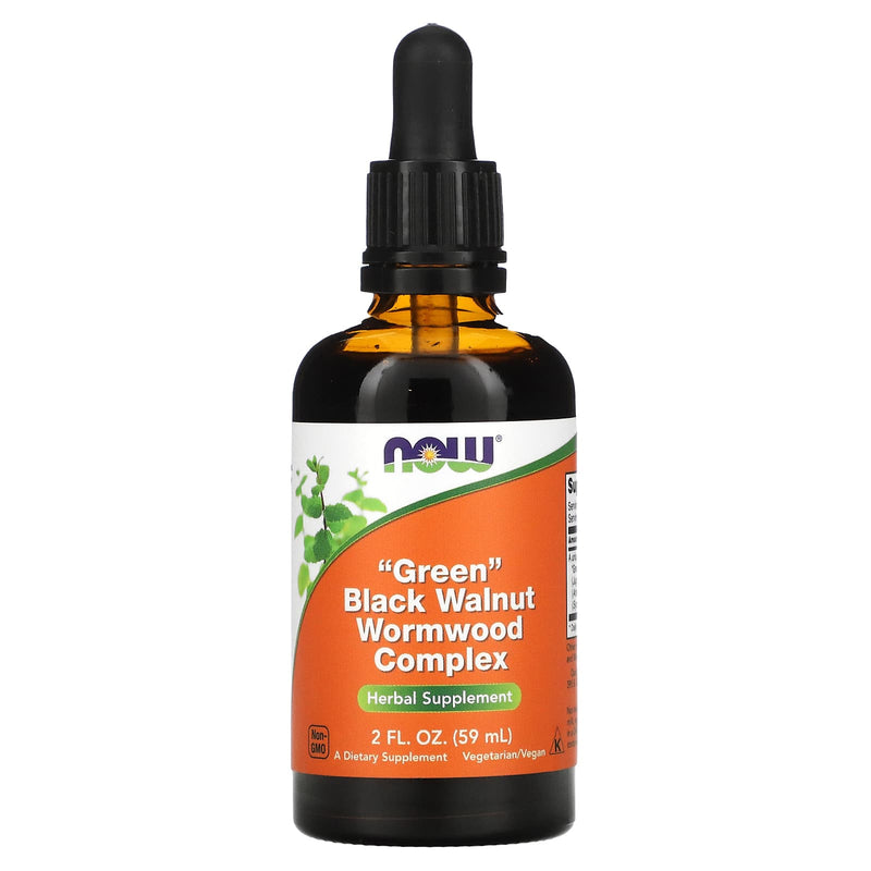 NOW Foods - Fresh Green Black Walnut Wormwood Complex Liquid