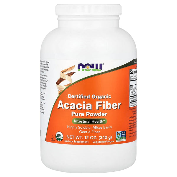 NOW Foods - Acacia, Organic Powder