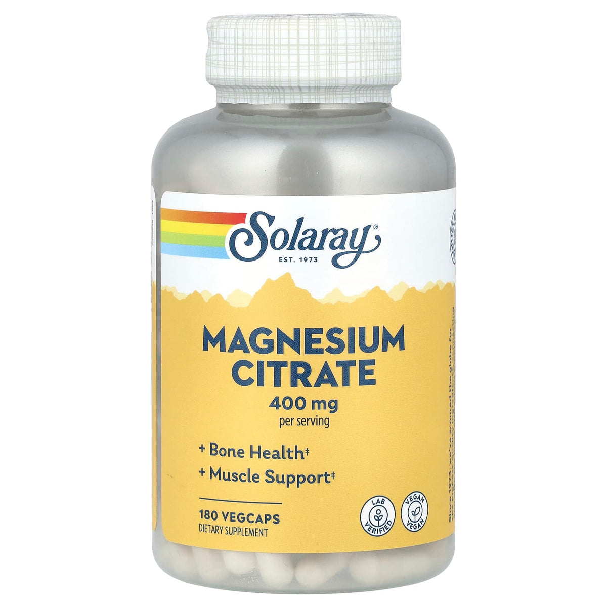 Solaray Magnesium Citrate — view 2