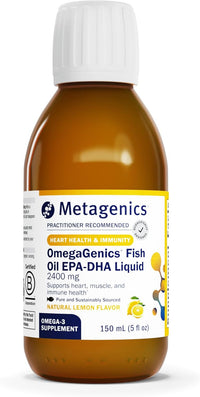 Metagenics - OmegaGenics® EPA-DHA 2400 Fish Oil - Lemon