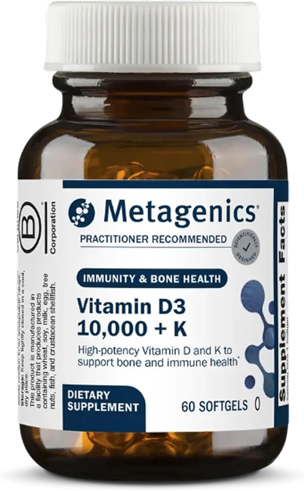 Metagenics - Vitamin D3 10,000 + K