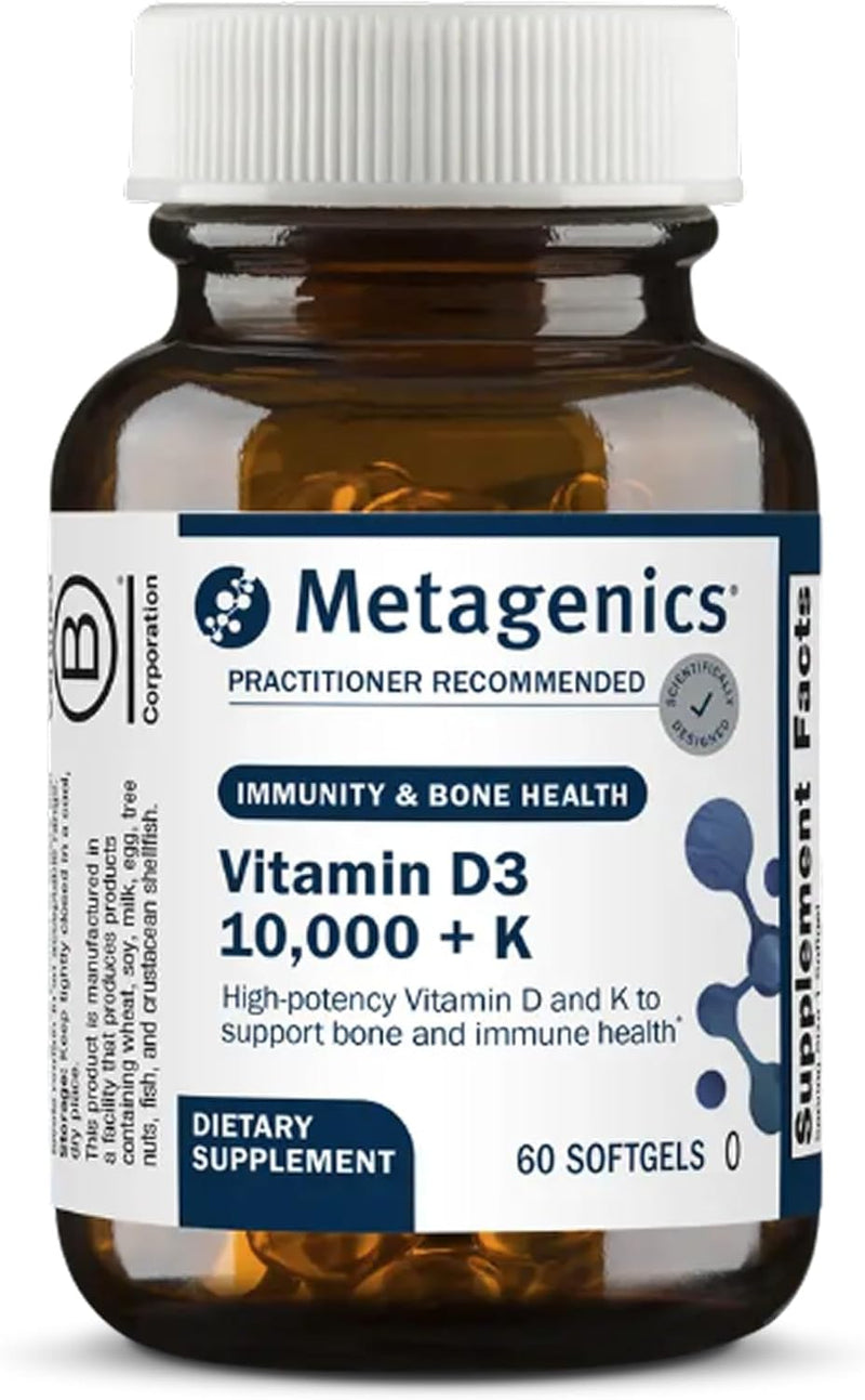 Metagenics - Vitamin D3 10,000 + K