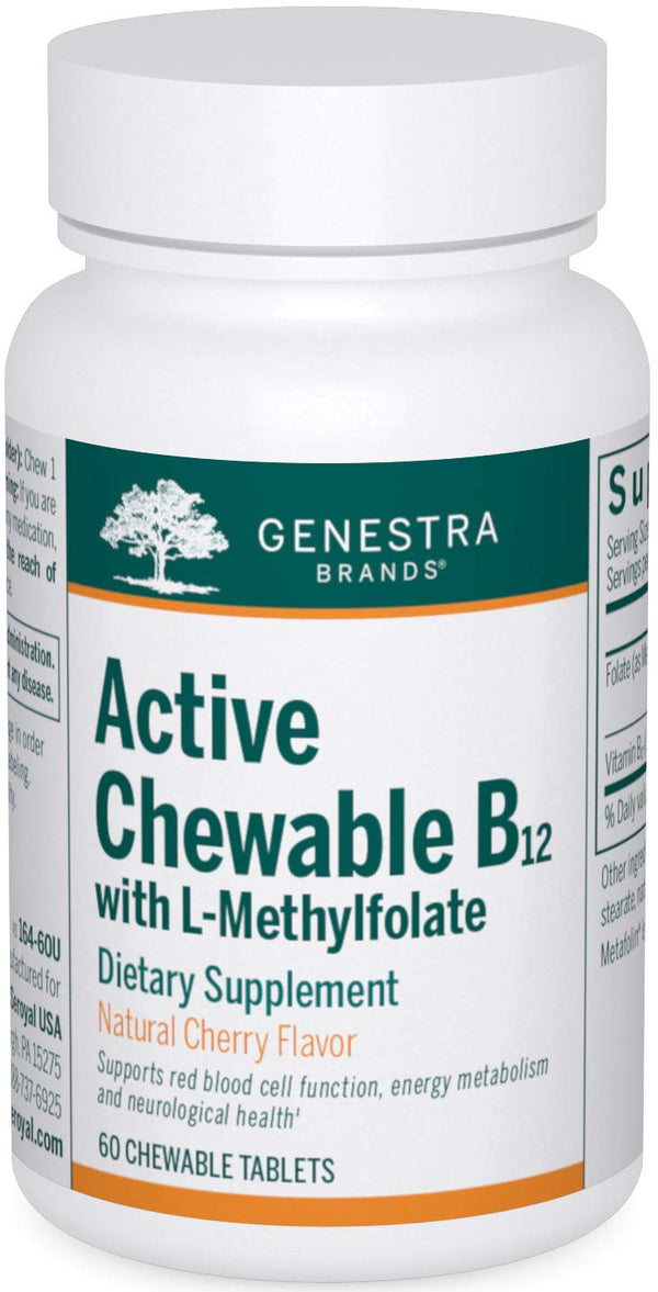 Seroyal/Genestra - Active Chewable B12/Methylcobalamin