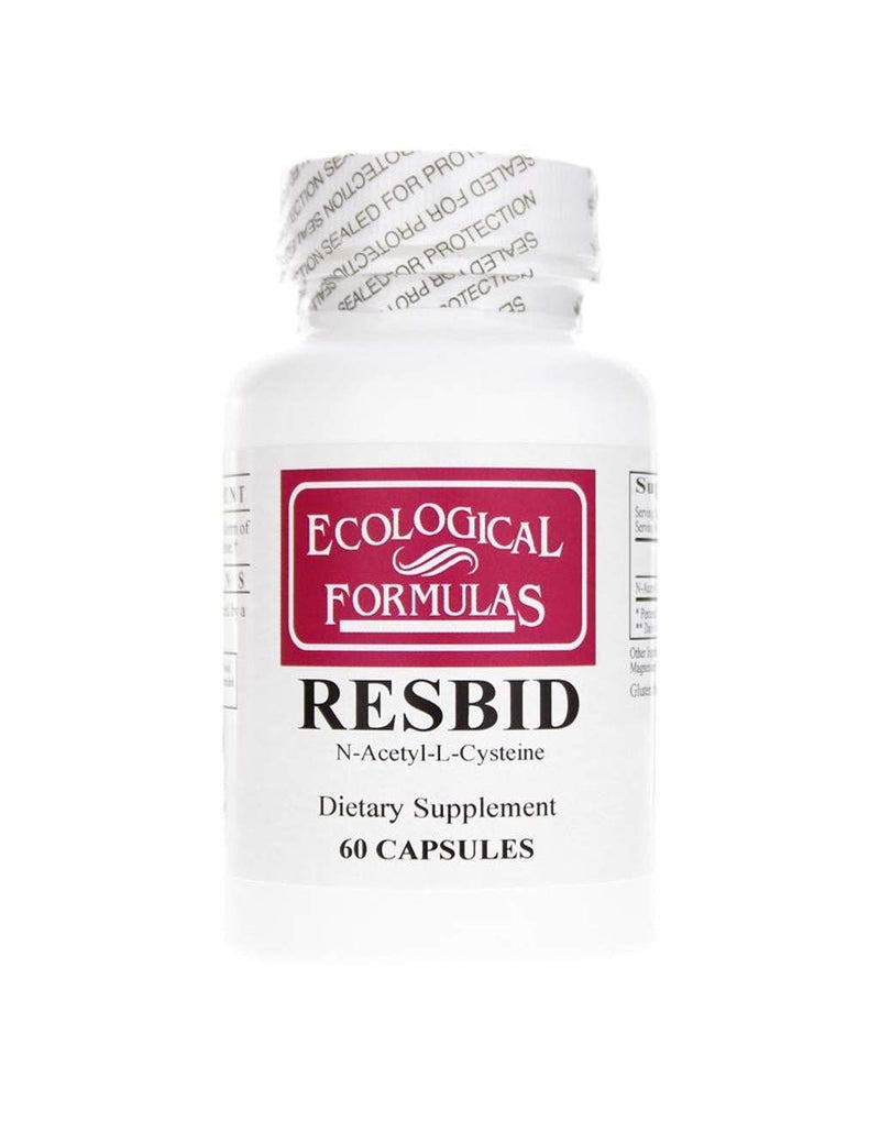 Ecological Formulas/Cardiovascular Research - Resbid (N-AcetylCysteine SR 500mg)
