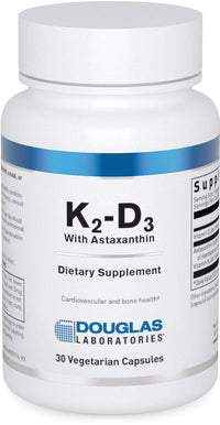 Douglas Labs - K2-D3 w/Astaxanthin 30c