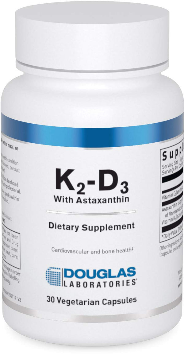 Douglas Labs - K2-D3 w/Astaxanthin 30c