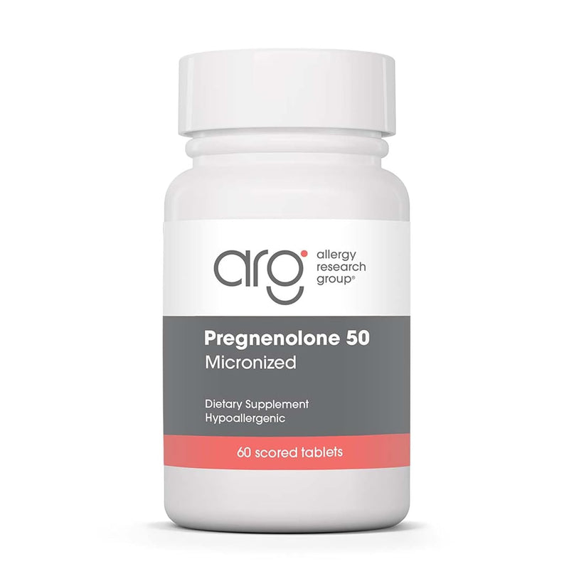 Allergy Research Group - Pregnenolone 50mg Micronized Lipid Matrix