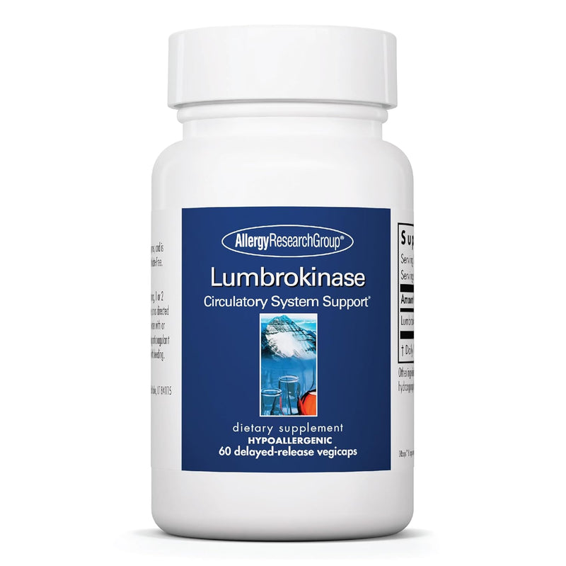 Allergy Research Group - Lumbrokinase Circulatory Systemic Enzymes