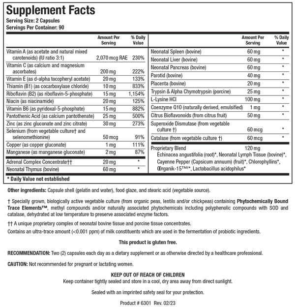 Biotics Research - Bio-Immunozyme Forte™