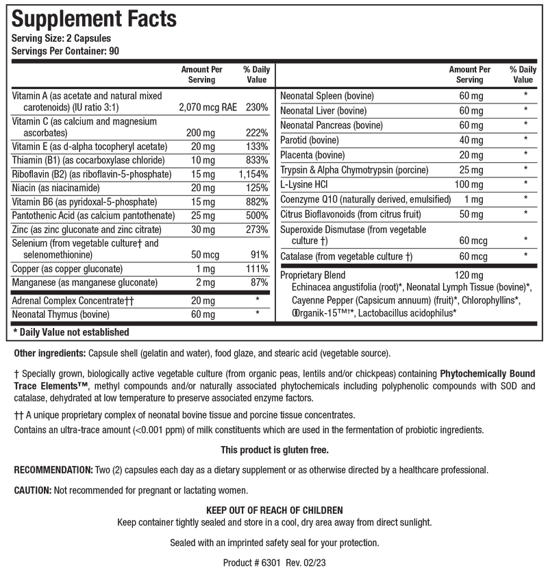 Biotics Research - Bio-Immunozyme Forte™