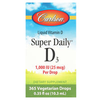 Carlson Labs - Super Daily D3 2,000IU