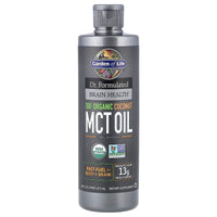 Garden of Life - Dr. Formulated Brain Health 100% Organic Coconut MCT Oil