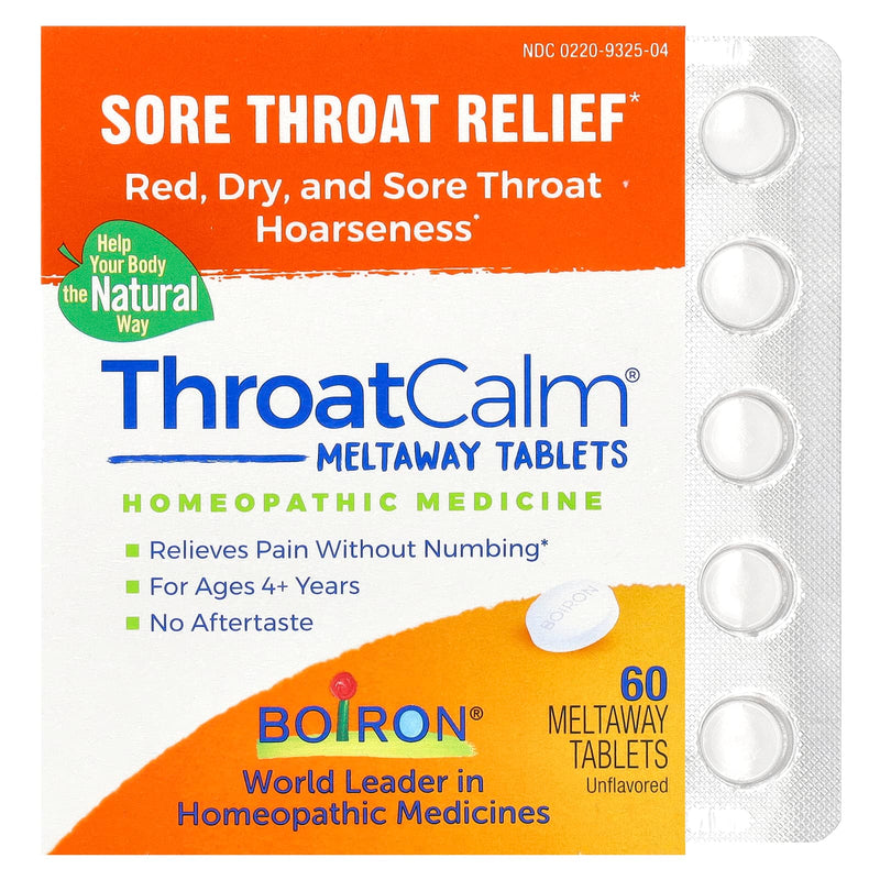 Boiron Homeopathics - ThroatCalm