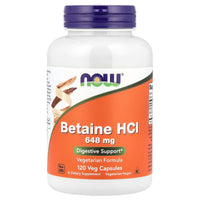 NOW Foods - Betaine HCl 648mg