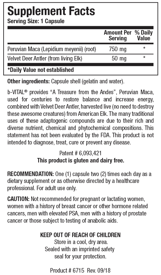 Biotics Research - b-VITAL®