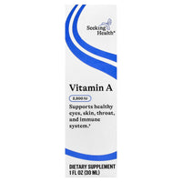 Seeking Health - Vitamin A Drops 2500IU