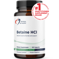 Designs for Health - Betaine HCl + Pepsin