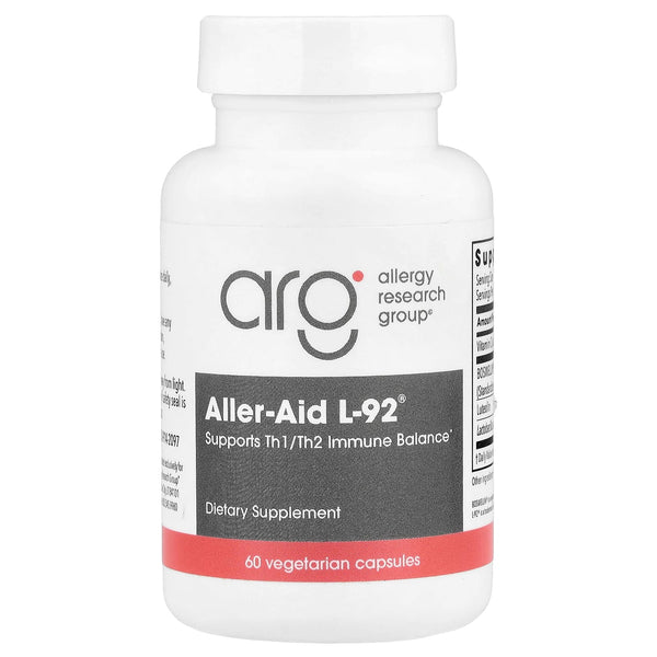 Allergy Research Group - Aller-Aid L-92 with L. acidophilus L-92
