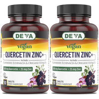 Deva Nutrition - Vegan Quercetin Zinc+
