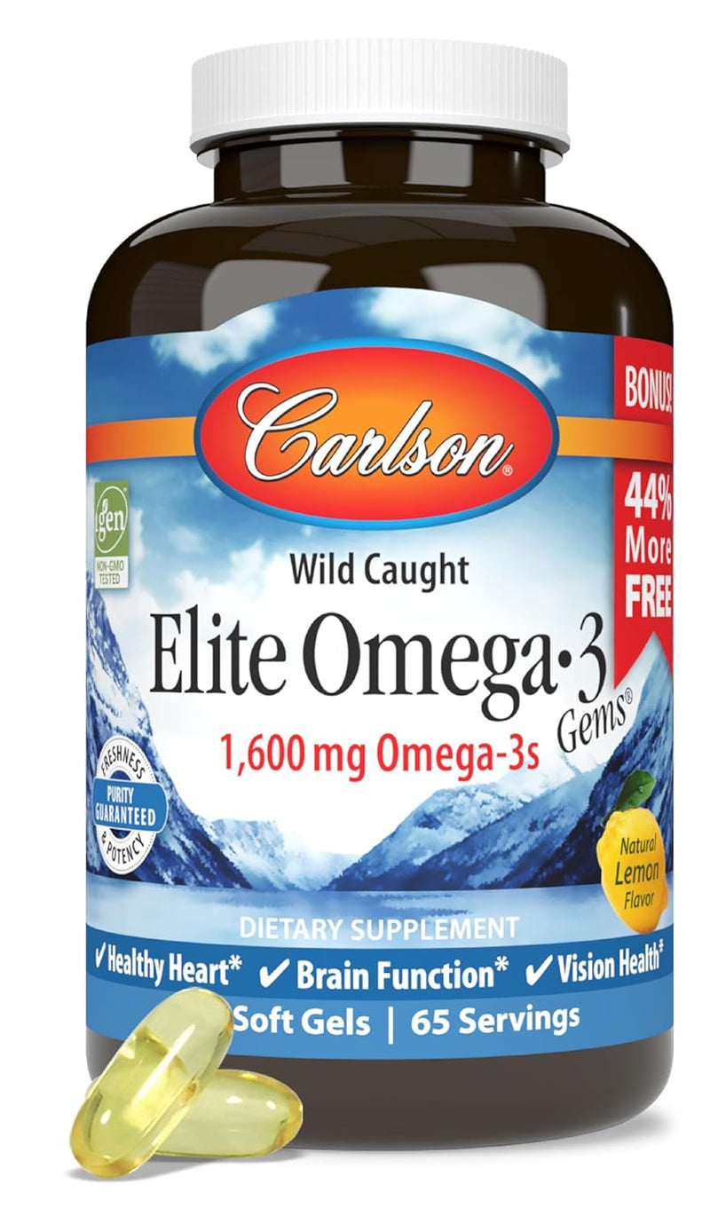 Carlson Labs - Elite Omega 3 Gems