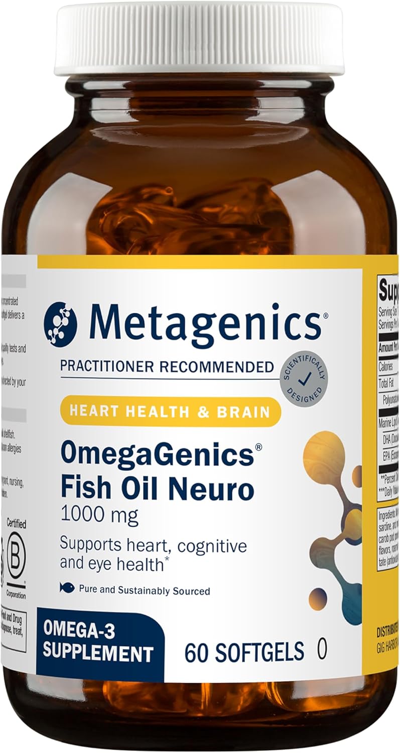 Metagenics - OmegaGenics Neuro 1000 Fish Oil