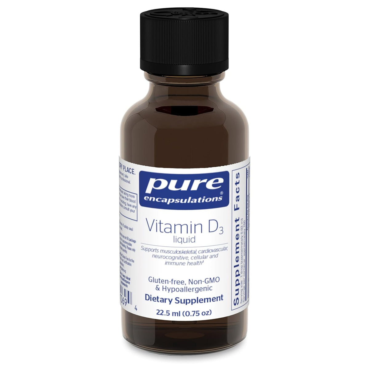 Pure Encapsulations Vitamin D3 Liquid