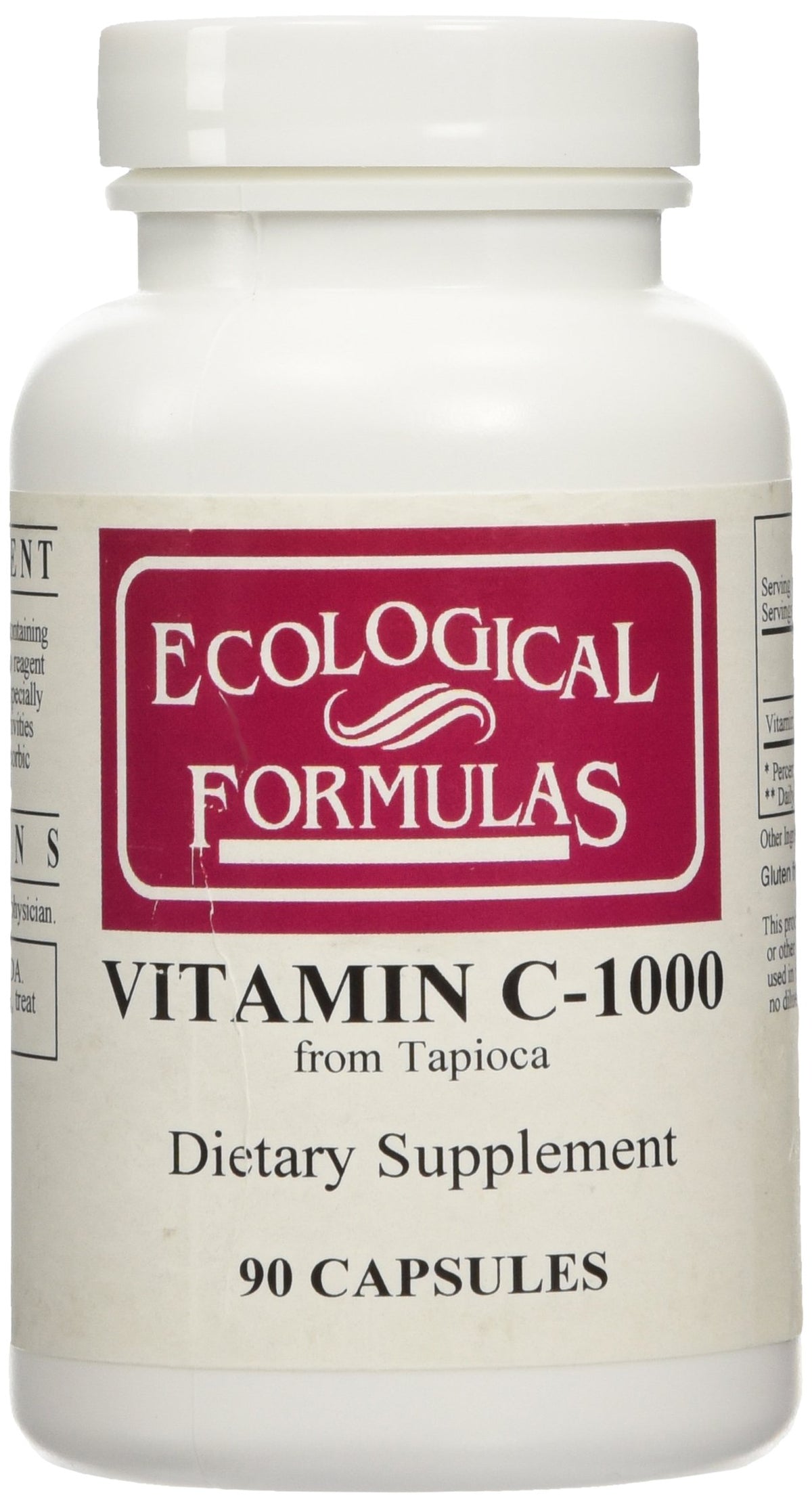 Ecological Formulas/Cardiovascular Research Vitamin C-1000 (from tapioca)