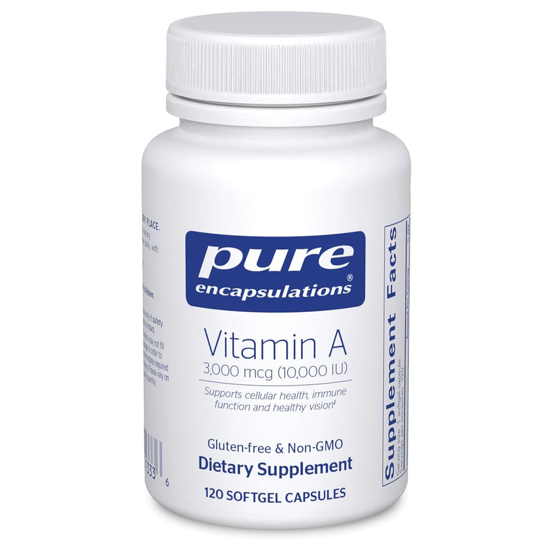 Pure Encapsulations - Vitamin A 3,000mcg (10,000IU)