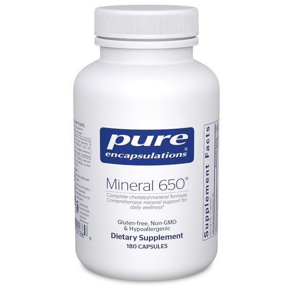 Pure Encapsulations - Mineral 650 W/O Cu &Fe