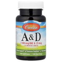Carlson Labs - A & D 25000IU & 1000IU