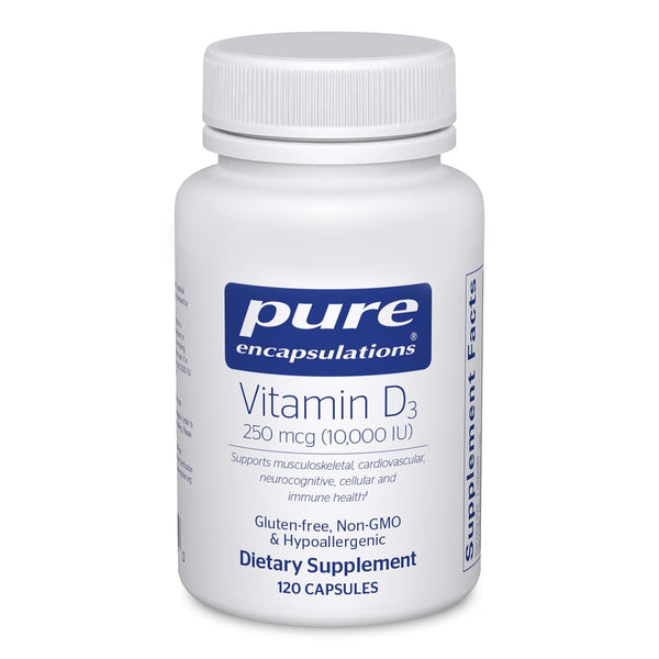 Pure Encapsulations - Vitamin D3  250mcg (10,000IU)