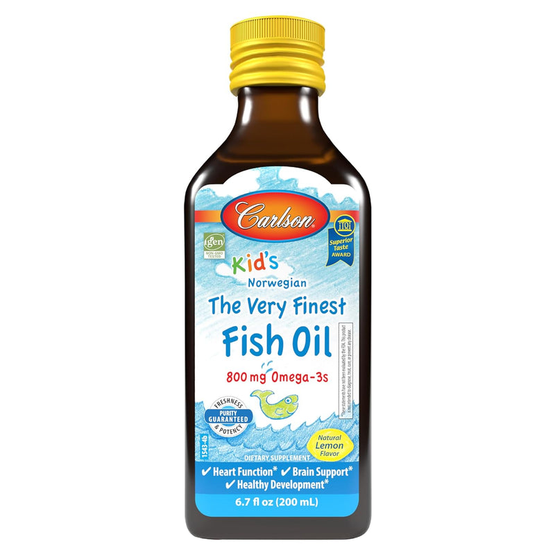 Carlson Labs - Kids Cod Liver Oil Lemon