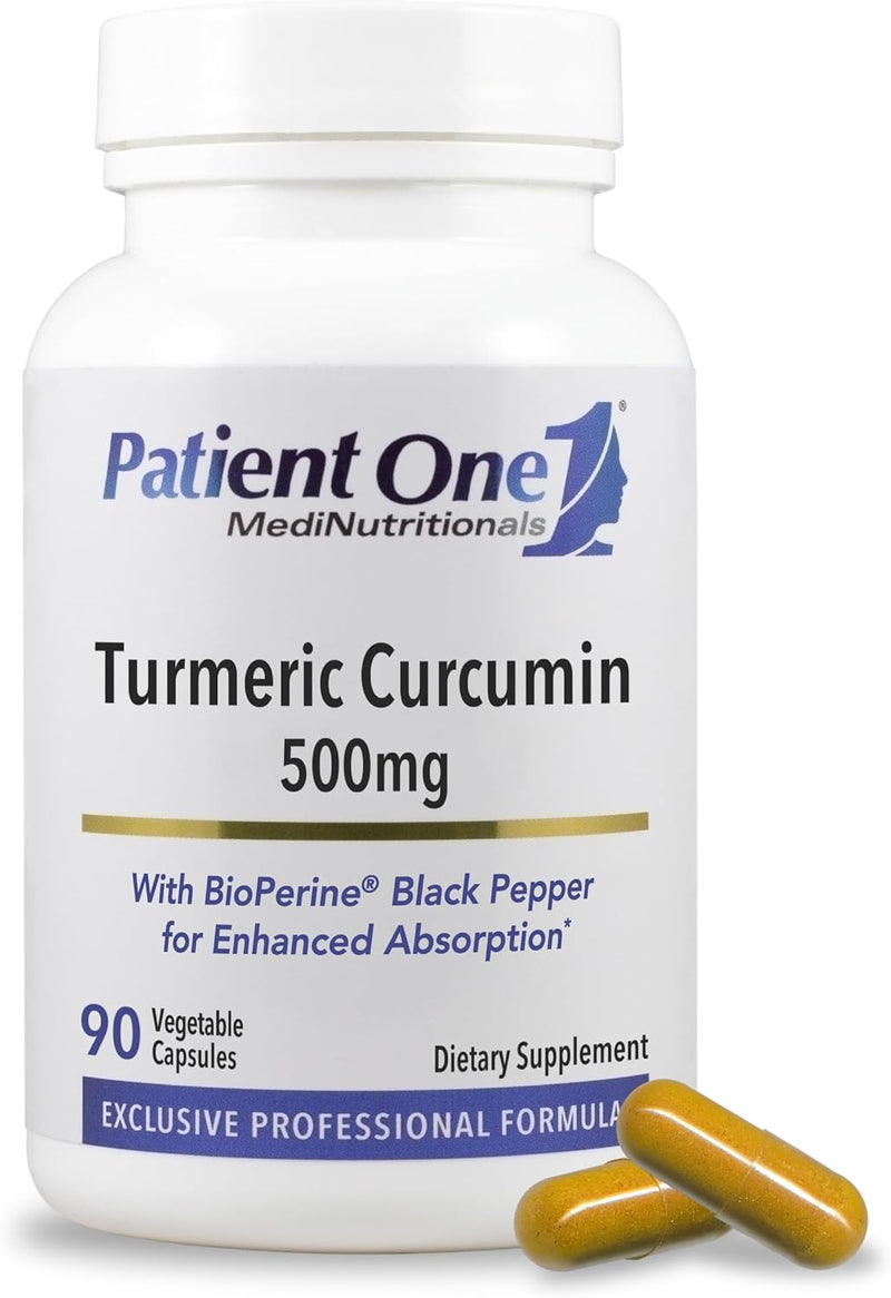 Patient One MediNutritionals - Turmeric Curcumin 500mg