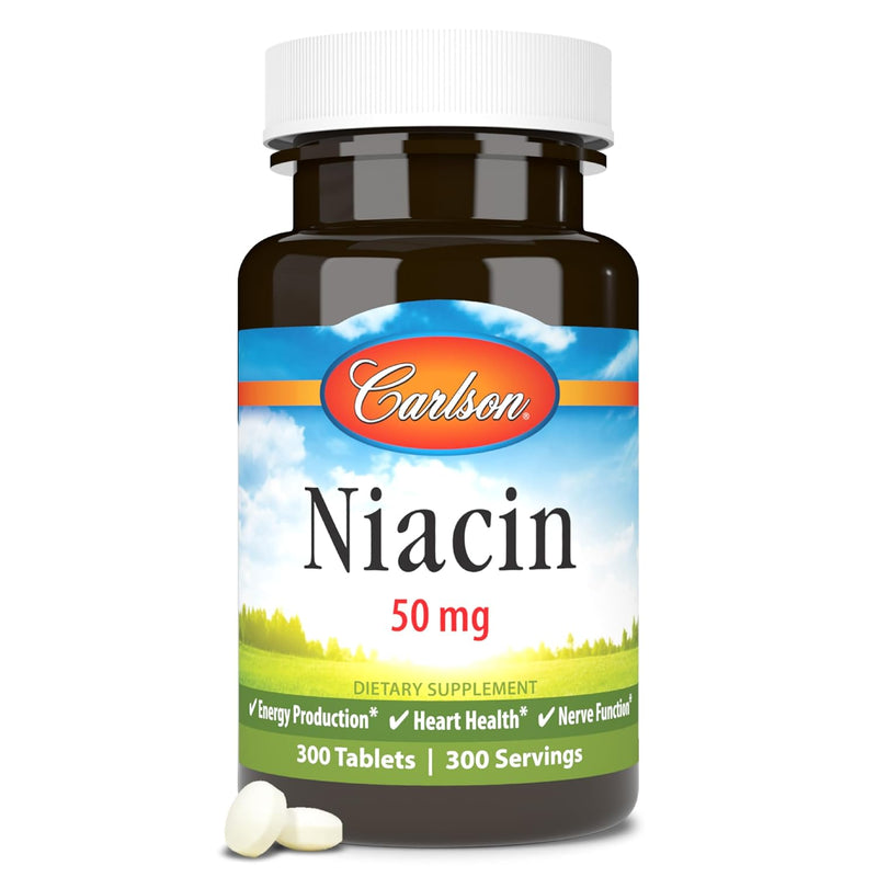 Carlson Labs - Niacin 50mg