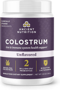 Ancient Nutrition - Colostrum Powder Gut & Immune System Health, Lemon Bar Flavor