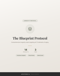 The Blueprint Protocol — Bryan Johnson-Inspired Comprehensive
