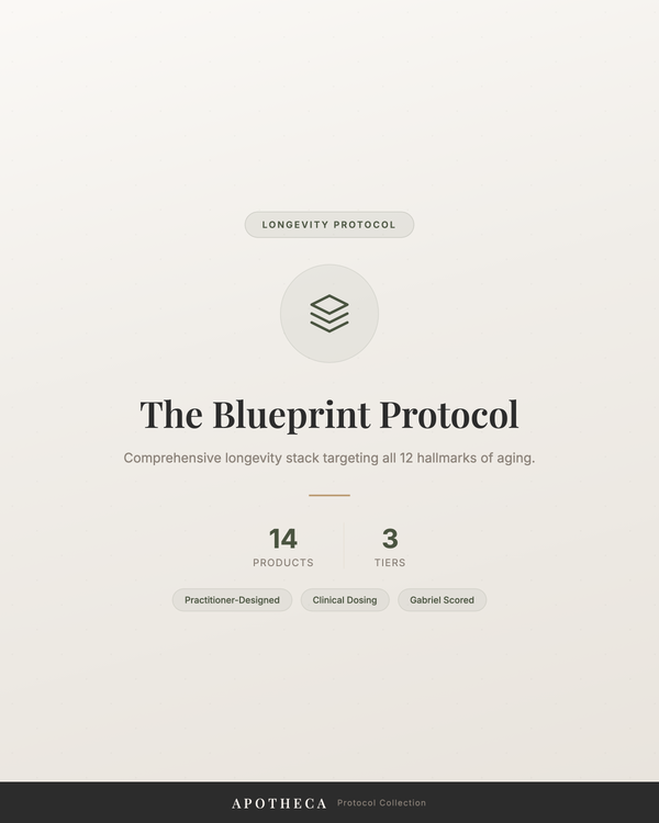 The Blueprint Protocol — Bryan Johnson-Inspired Comprehensive