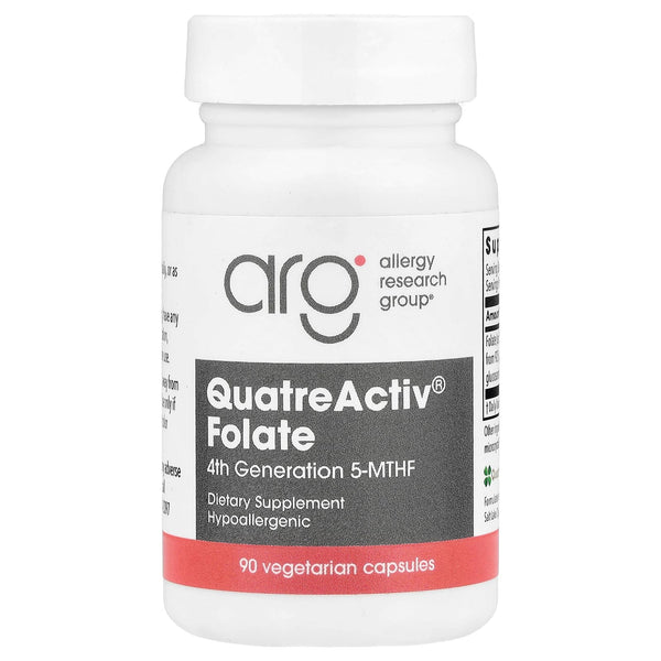 Allergy Research Group - QuatreActiv® Folate (4th Generation 5-MTHF)