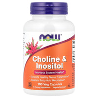 NOW Foods - Choline & Inositol 500mg