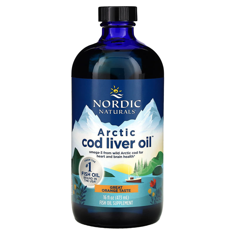 Nordic Naturals - Arctic Cod Liver Oil Orange