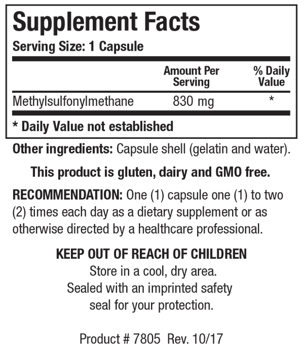 Biotics Research - MSM